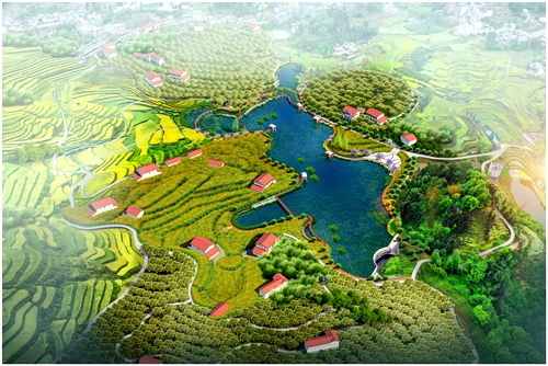 筠連縣石林湖景點建設將于6月底完工，打造旅游新亮點